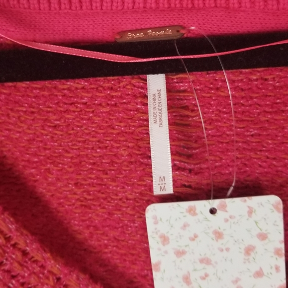 Free People Riptide V-neck Long Sleeves Sweater - Picture 6 of 13